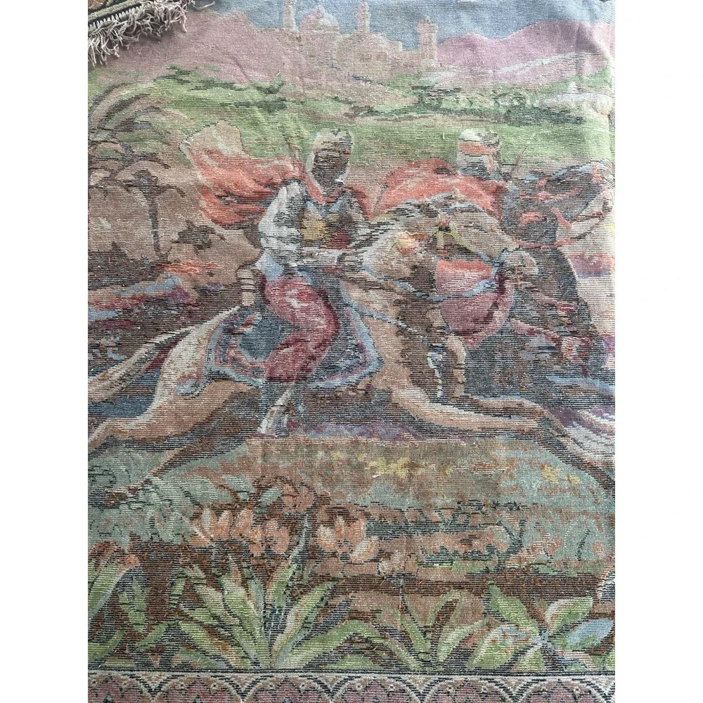 Fringed Tapestry Rug Wall Art 67